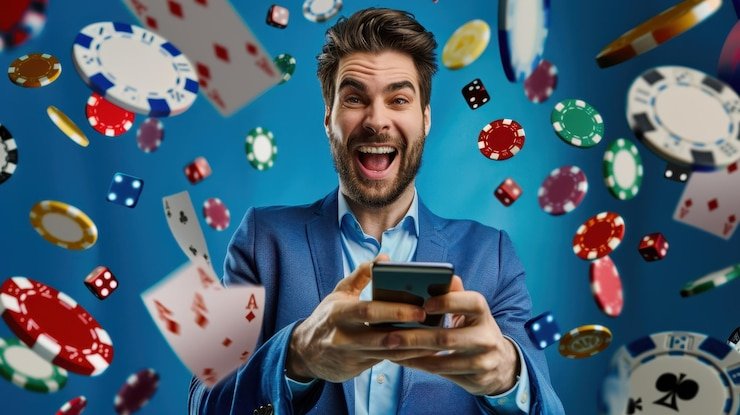 Layar pertandingan PUBG Mobile langsung dengan statistik pemain dan tabel dealer slot2d di latar belakang